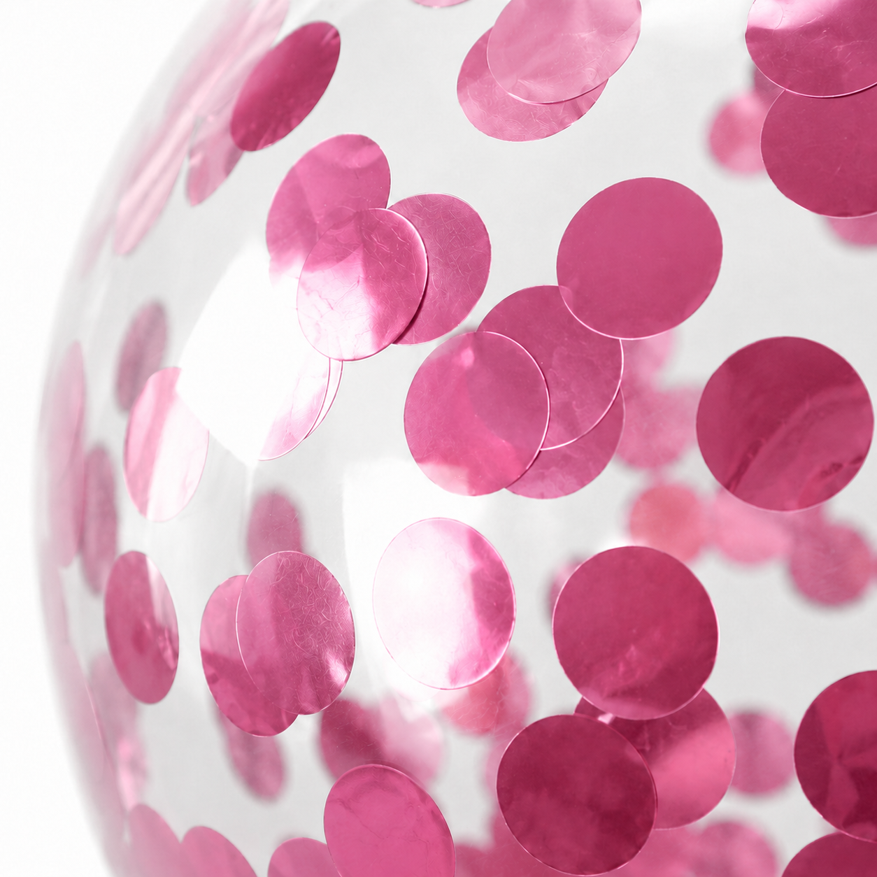 ParttyHub Confetti Balloon Pink | PLN | Pack 1