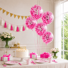 ParttyHub Confetti Balloon Pink | PLN | Pack 1
