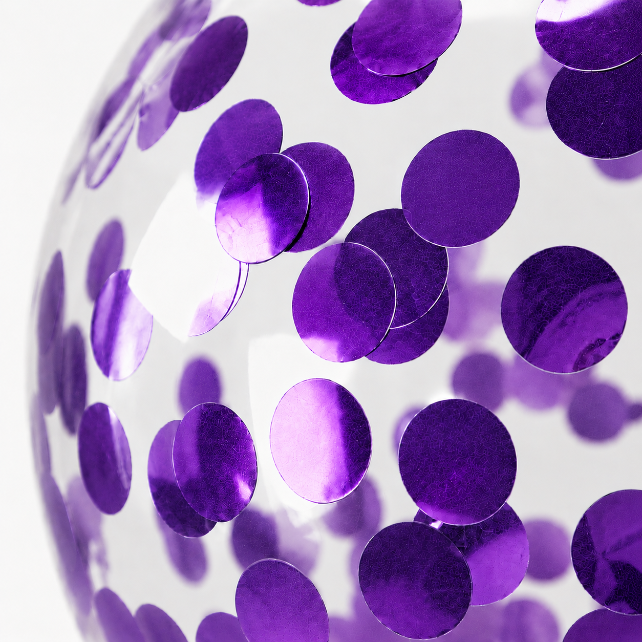 ParttyHub Confetti Balloon Purple | PLN | Pack 1