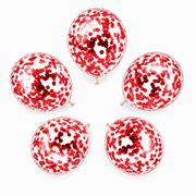 ParttyHub Confetti Balloon Red | PLN | PacK 1