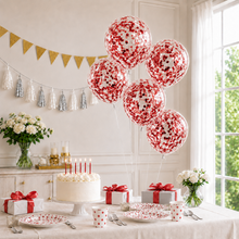 ParttyHub Confetti Balloon Red | PLN | PacK 1
