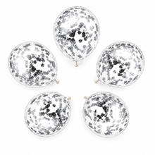 ParttyHub Confetti Balloon Silver | PLN | Pack 1