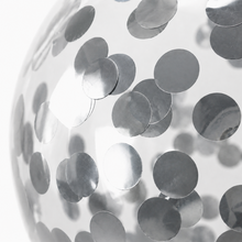 ParttyHub Confetti Balloon Silver | PLN | Pack 1