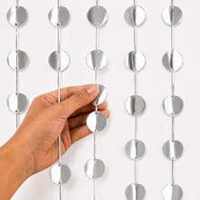 Parttyhub Foil Circle Party Curtains | RD | Pack 1