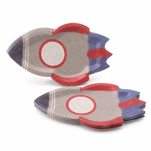 Parttyhub rocket dinner plates | RKT | Pack 8