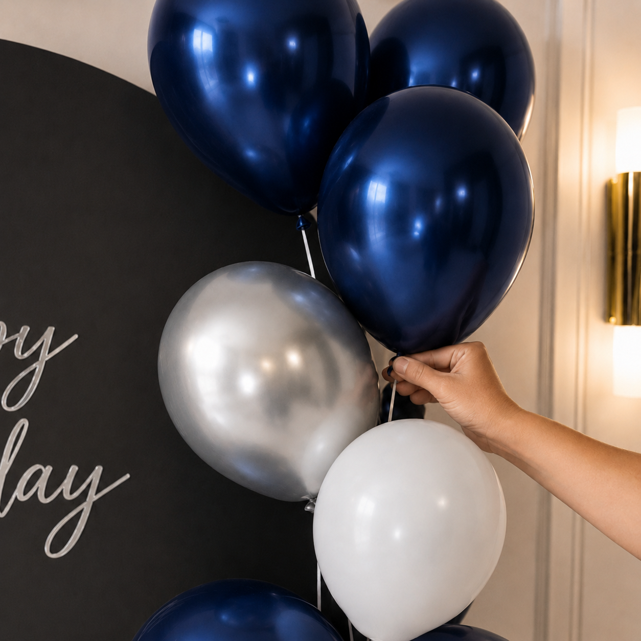 Partyhub Moonlit Harbor Balloon Set | MET | Pack 8