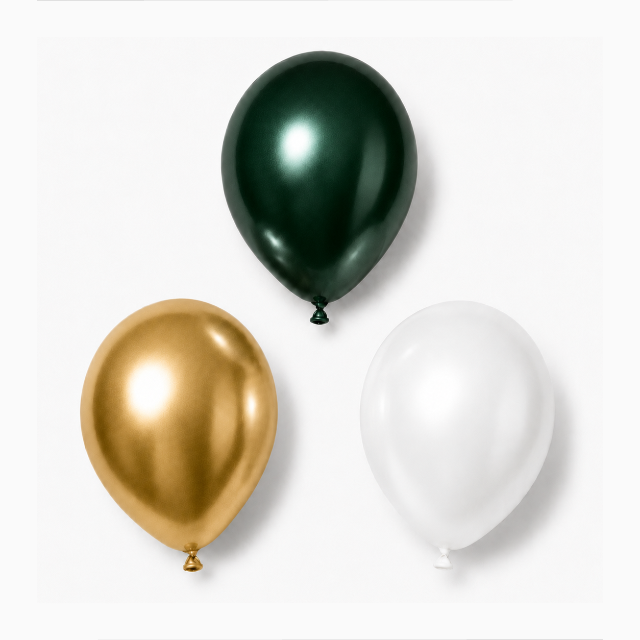 Partyhub Emerald Royale Balloon Set | MET | Pack 8