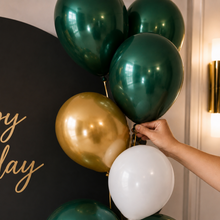 Partyhub Emerald Royale Balloon Set | MET | Pack 8