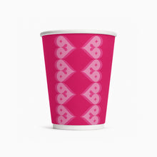 Parttyhub full of hearts: team hot pink party cups | HT | Pack 8