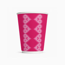 Parttyhub full of hearts: team hot pink party cups | HT | Pack 8