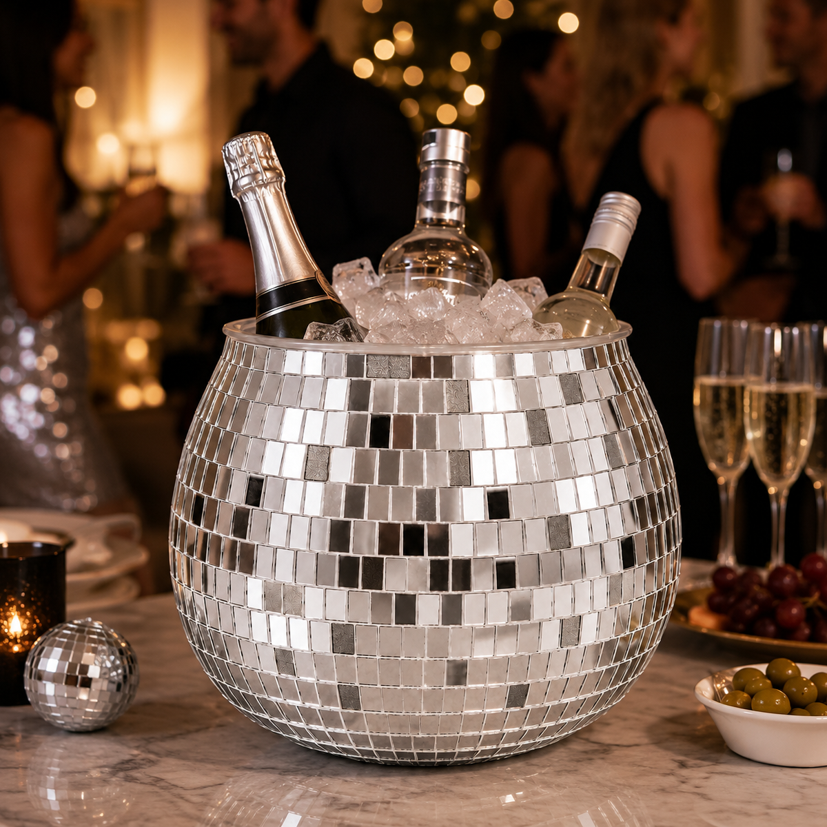 Partyhub Disco Sparkling Ice Bucket | DSCO | Pack 1