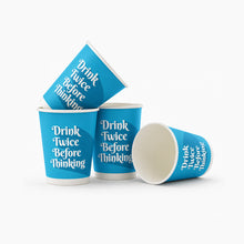 Parttyhub drink twice: team blue party cups | HOP | Pack 8