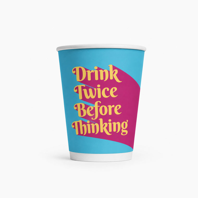 Parttyhub drink twice: team pink party cups | HOP | Pack 8