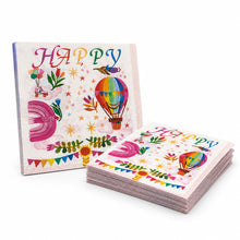Parttyhub hot air balloon napkins | HAB | Pack 16