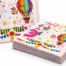 Parttyhub hot air balloon napkins | HAB | Pack 16