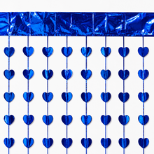 Parttyhub Foil Hearts Party Curtains | HT | Pack 1