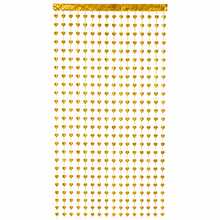 Parttyhub Foil Hearts Party Curtains | HT | Pack 1