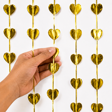 Parttyhub Foil Hearts Party Curtains | HT | Pack 1
