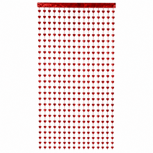 Parttyhub Foil Hearts Party Curtains | HT | Pack 1