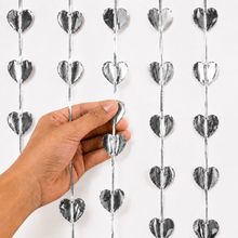 Parttyhub Foil Hearts Party Curtains | HT | Pack 1
