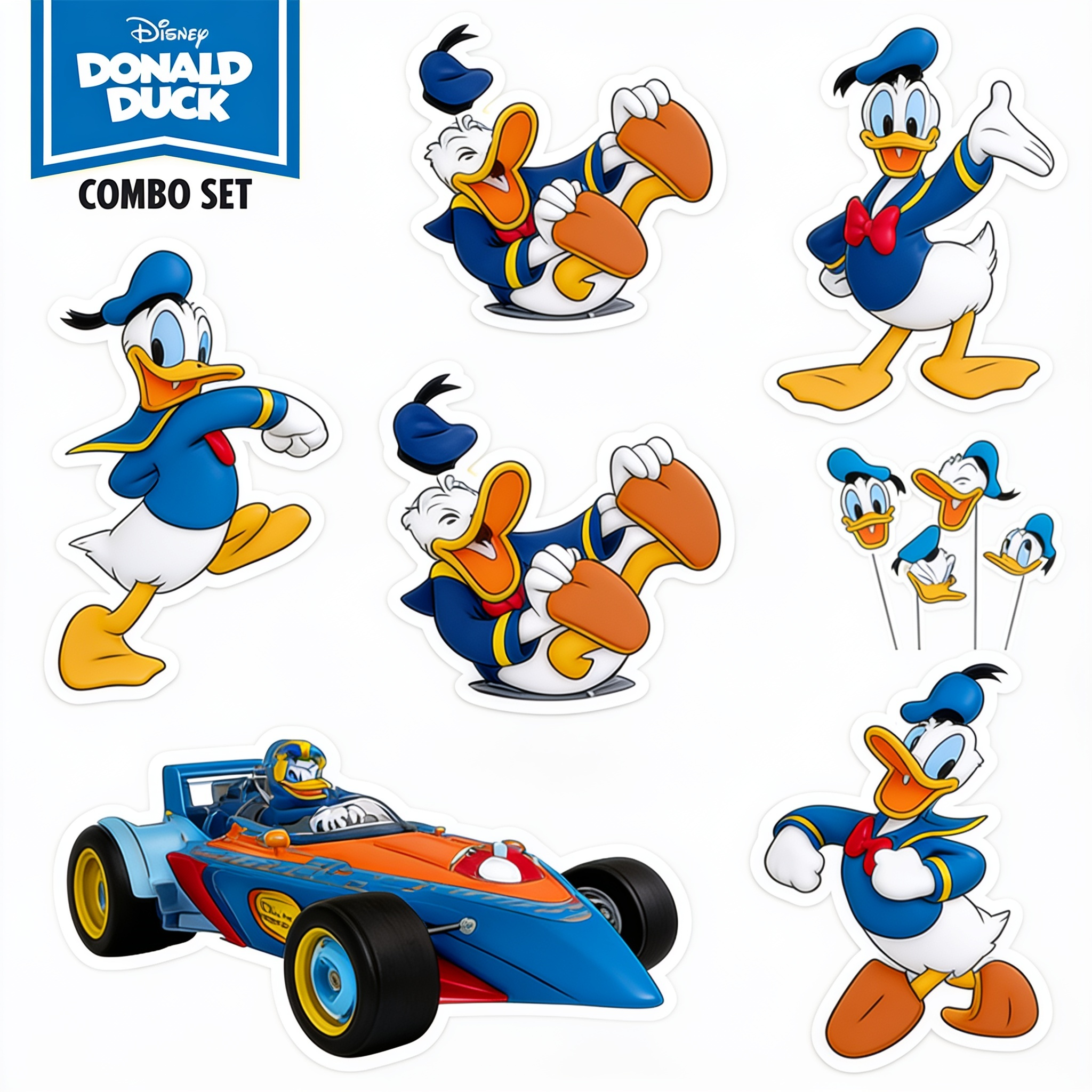 Parttyhub Donald Duck Birthday Celebration Kit | DD | Pack 1