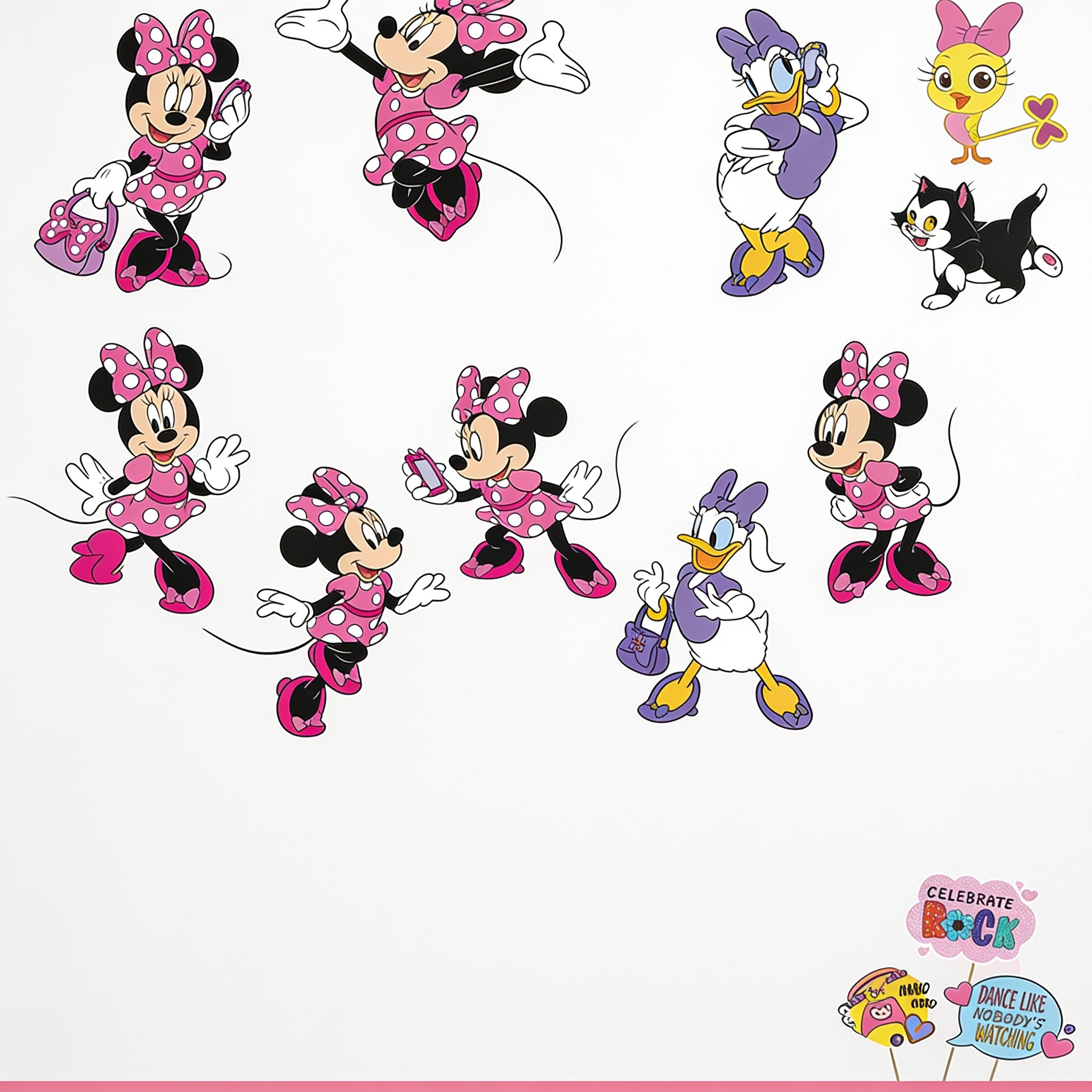 Parttyhub Mini Mouse Birthday Celebration Kit | MM | Pack 1
