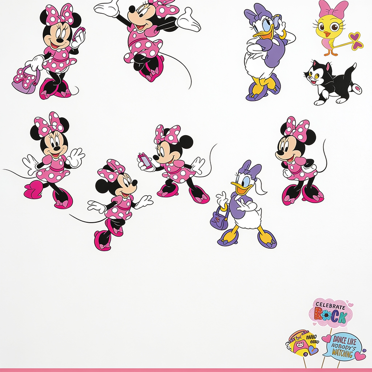 Parttyhub Mini Mouse Birthday Celebration Kit | MM | Pack 1