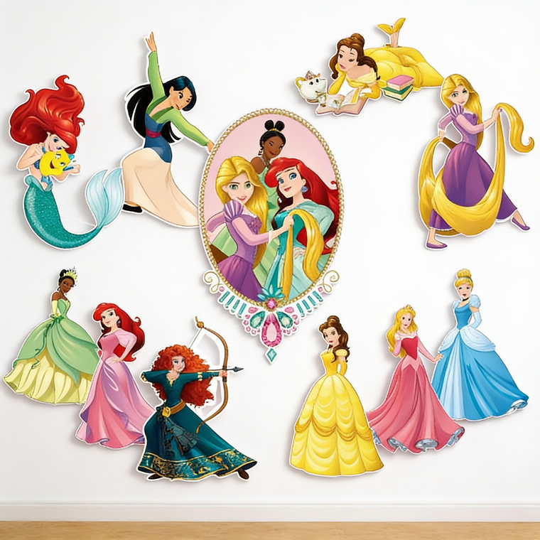 Parttyhub Disney Princess Birthday Celebration Kit | PRA | Pack 1