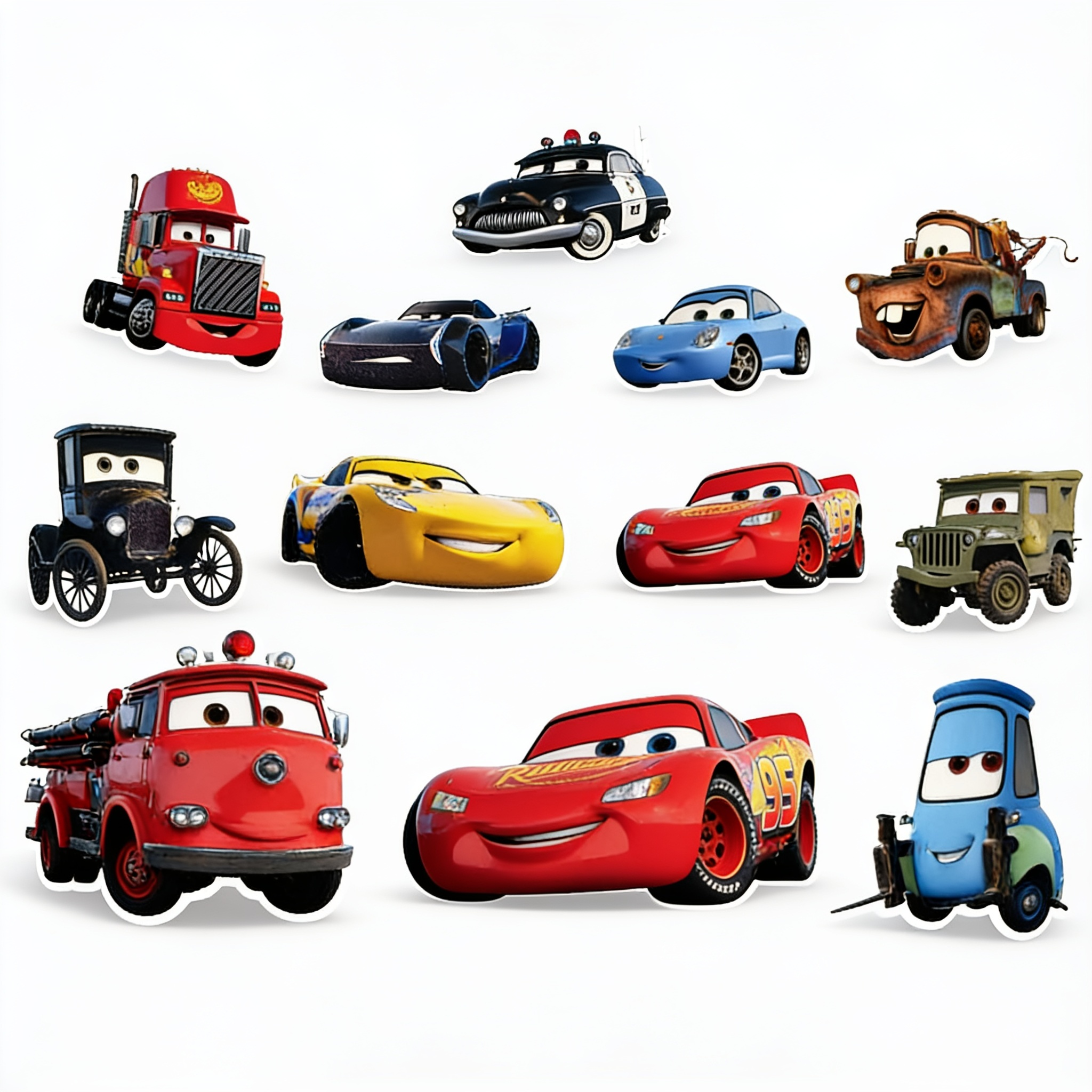 Parttyhub Super Cars Birthday Celebration Kit | SCAR | Pack 1