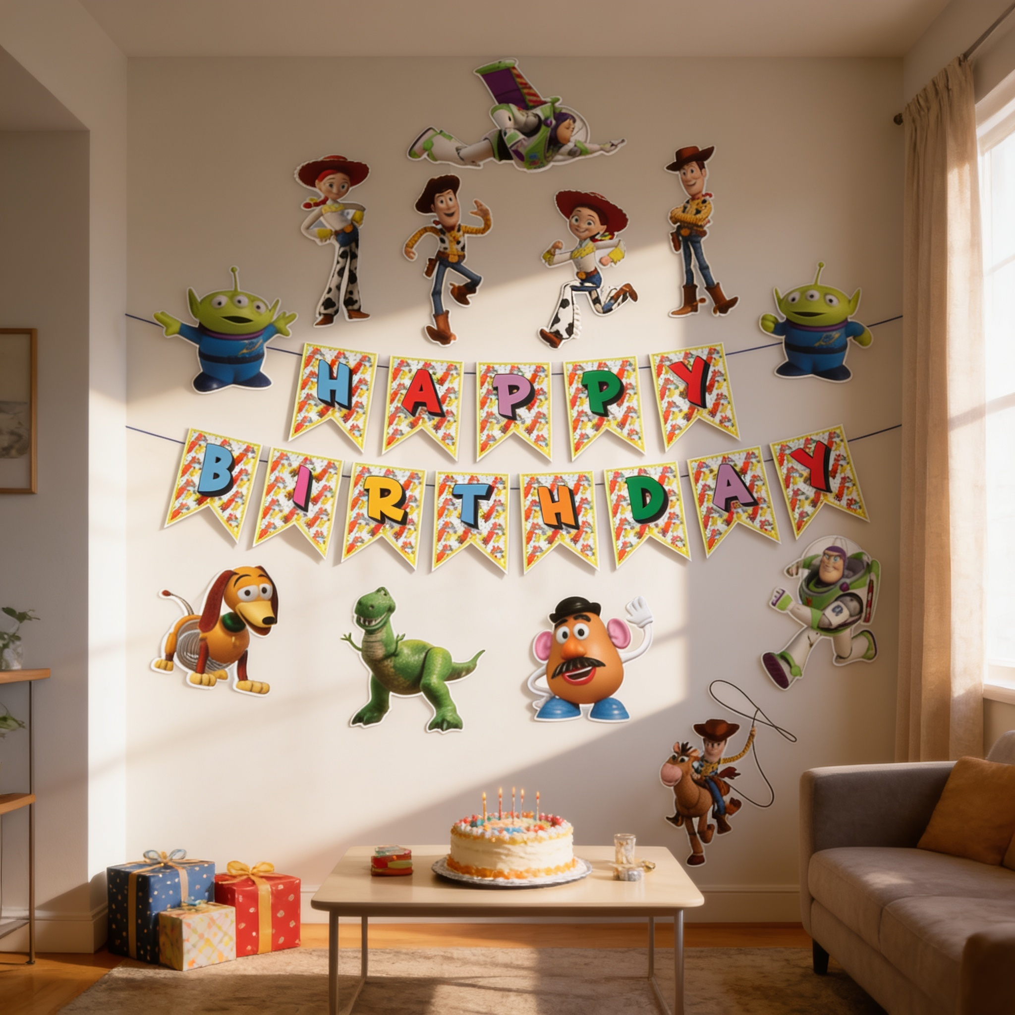 Parttyhub Toy Story Birthday Celebration Kit | TOY | Pack 1