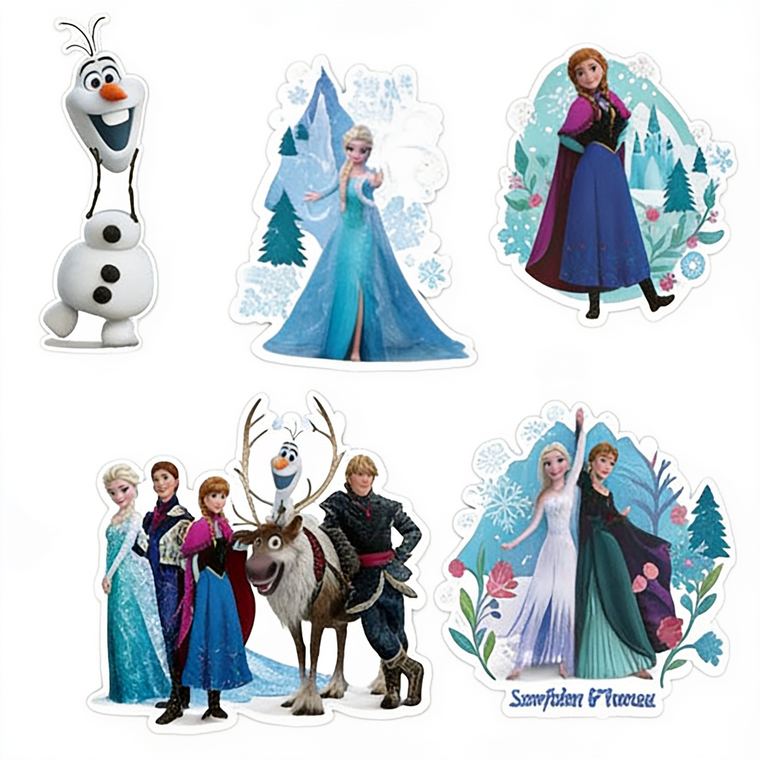 Parttyhub Frozen Disney Theme Party Celebration Kit | FR | Pack 1