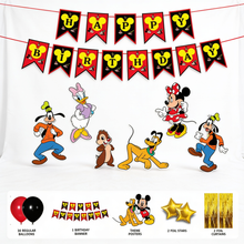 Parttyhub Mickey Mouse Birthday Celebration Kit | MI | Pack 1