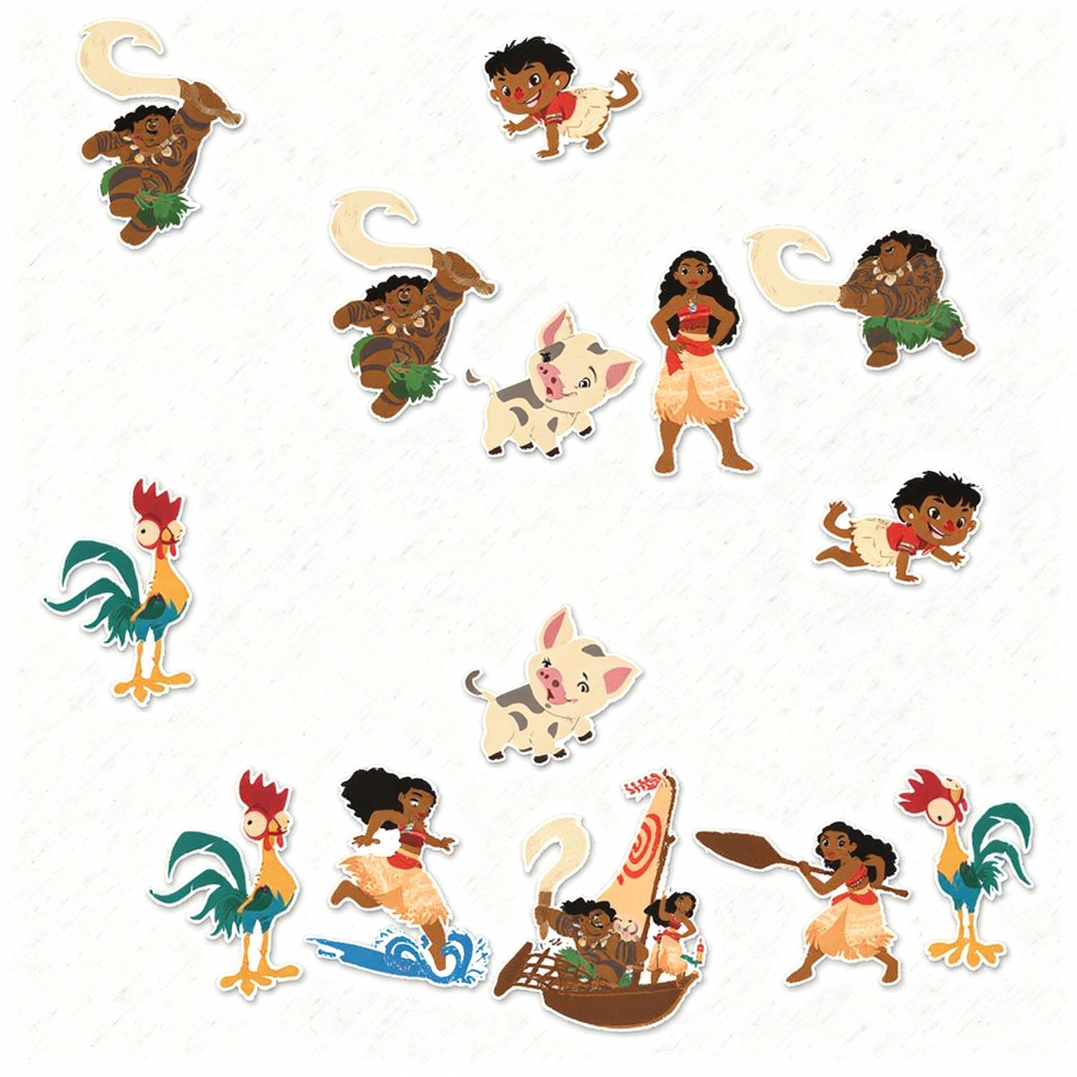 Parttyhub Moana Island Disney Theme Party Celebration Kit | SPLMOA | Pack 1