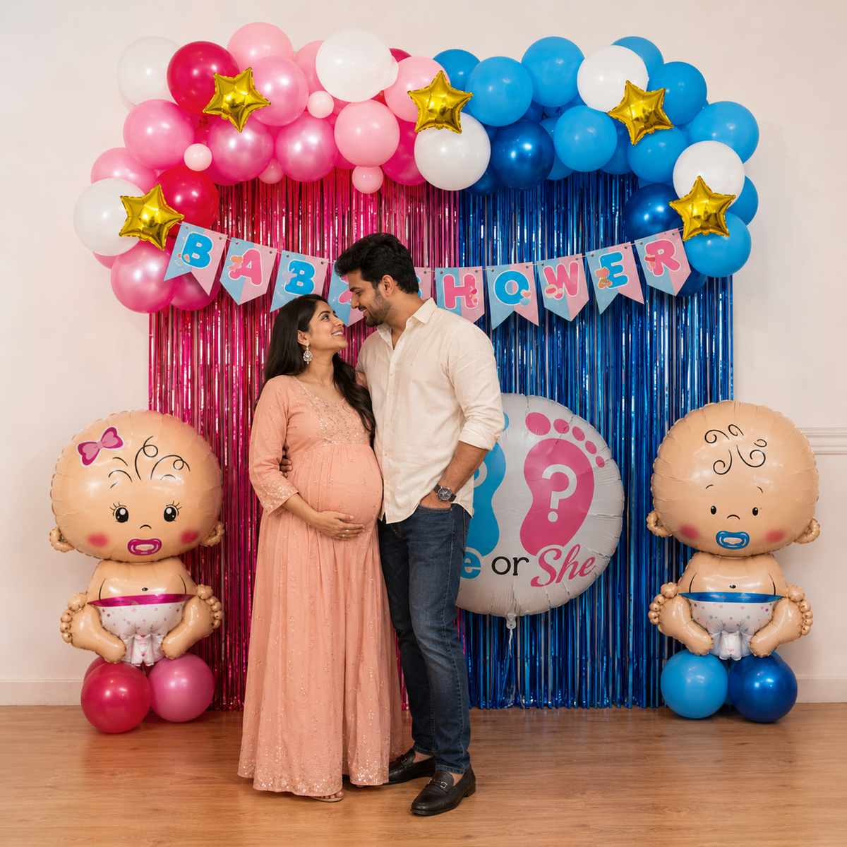 PARTTYHUB PARENTS-TO-BE CELEBRATION DECOR KIT | PTB | PACK 1