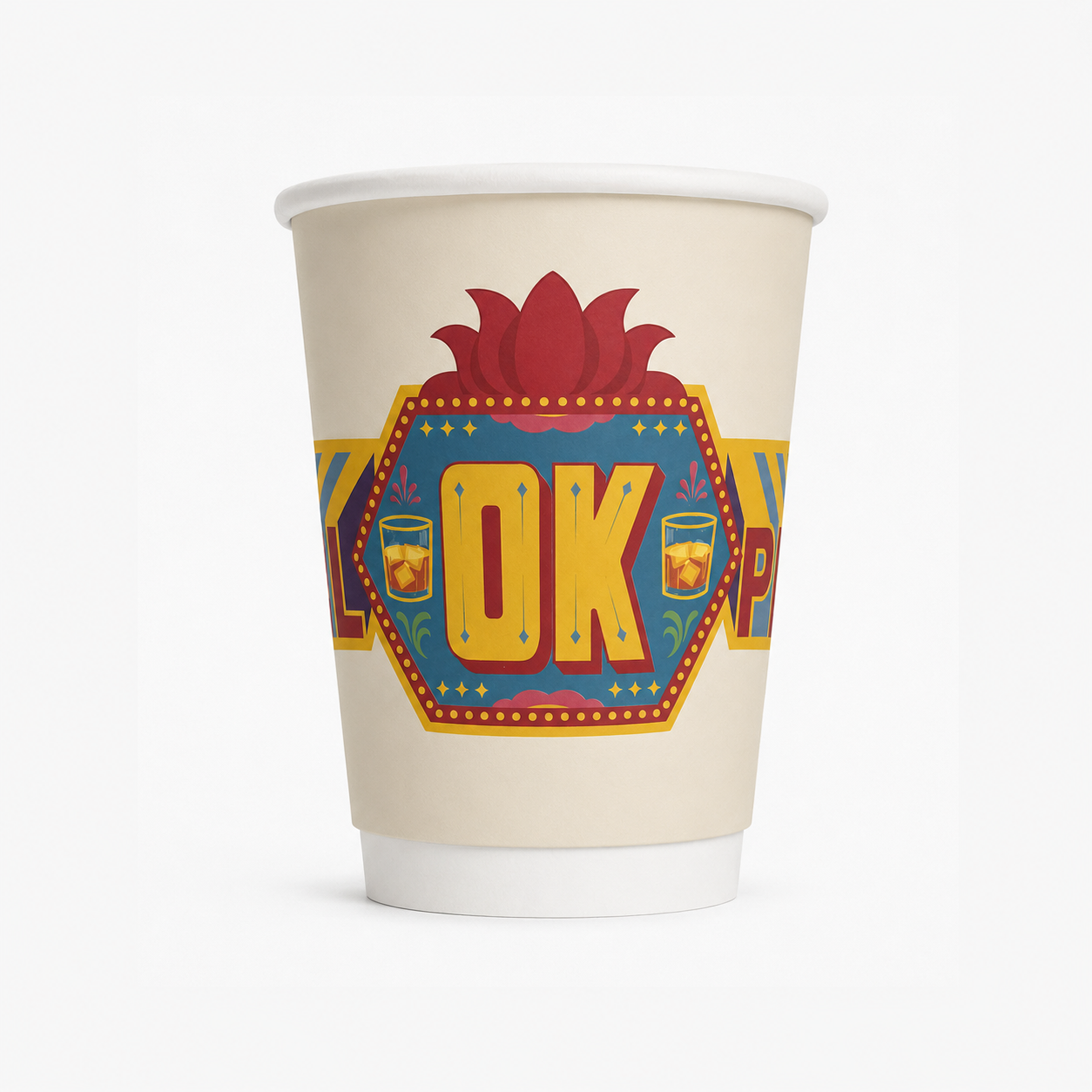 Parttyhub refill OK please party cups | DESI | Pack 8