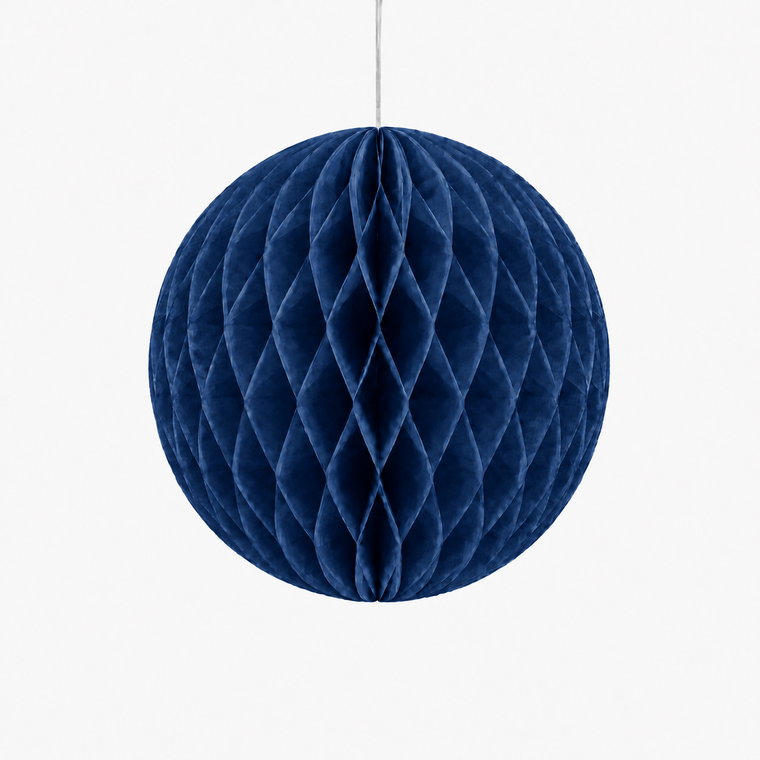 Parttyhub Honeycomb Hanging Balls - Dark Blue | FEST | Pack 1