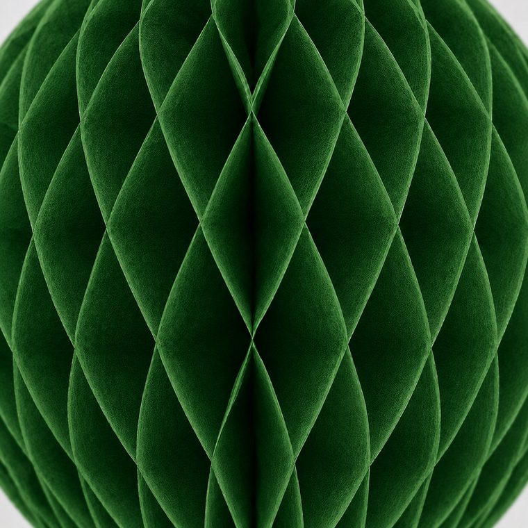 Parttyhub Honeycomb Hanging Balls - Dark Green | FEST | Pack 1