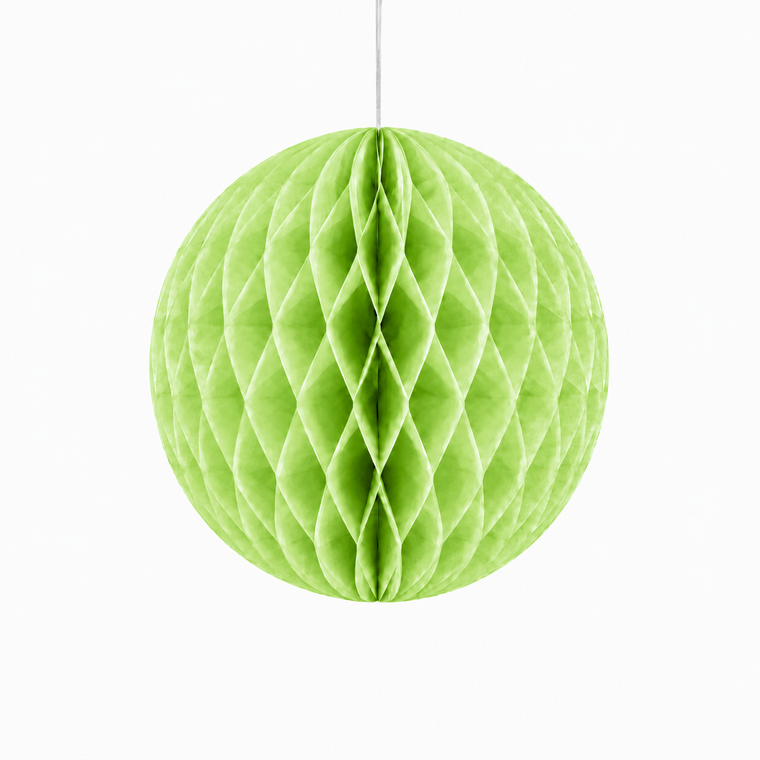 Parttyhub Honeycomb Hanging Balls - Light Green | FEST | Pack 1