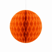 Parttyhub Honeycomb Hanging Balls - Orange | FEST | Pack 1