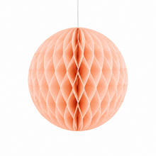 Parttyhub Honeycomb Hanging Balls - Peach | FEST | Pack 1