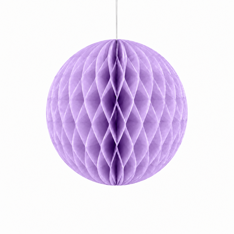 Parttyhub Honeycomb Hanging Balls - Purple | FEST | Pack 1