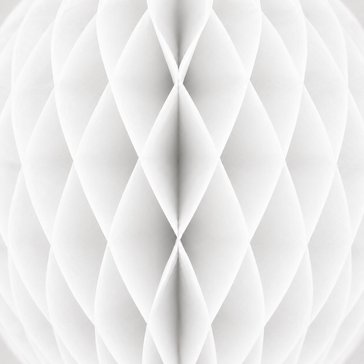 Parttyhub Honeycomb Hanging Balls - White | FEST | Pack 1