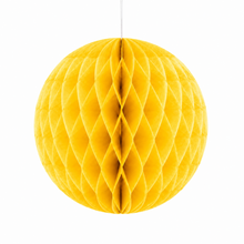 Parttyhub Honeycomb Hanging Balls - Yellow | FEST | Pack 1
