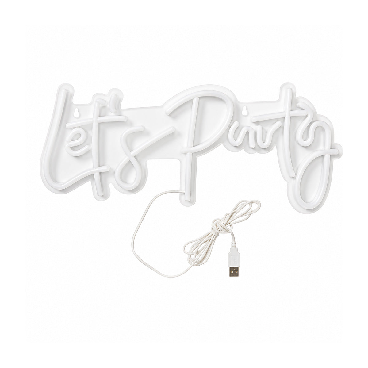 ParttyHub Let's Party LED Signboard | LPTY | Pack 1
