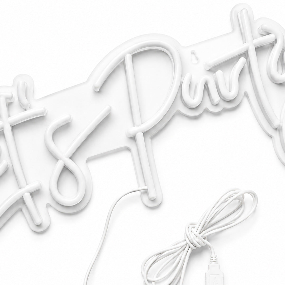 ParttyHub Let's Party LED Signboard | LPTY | Pack 1