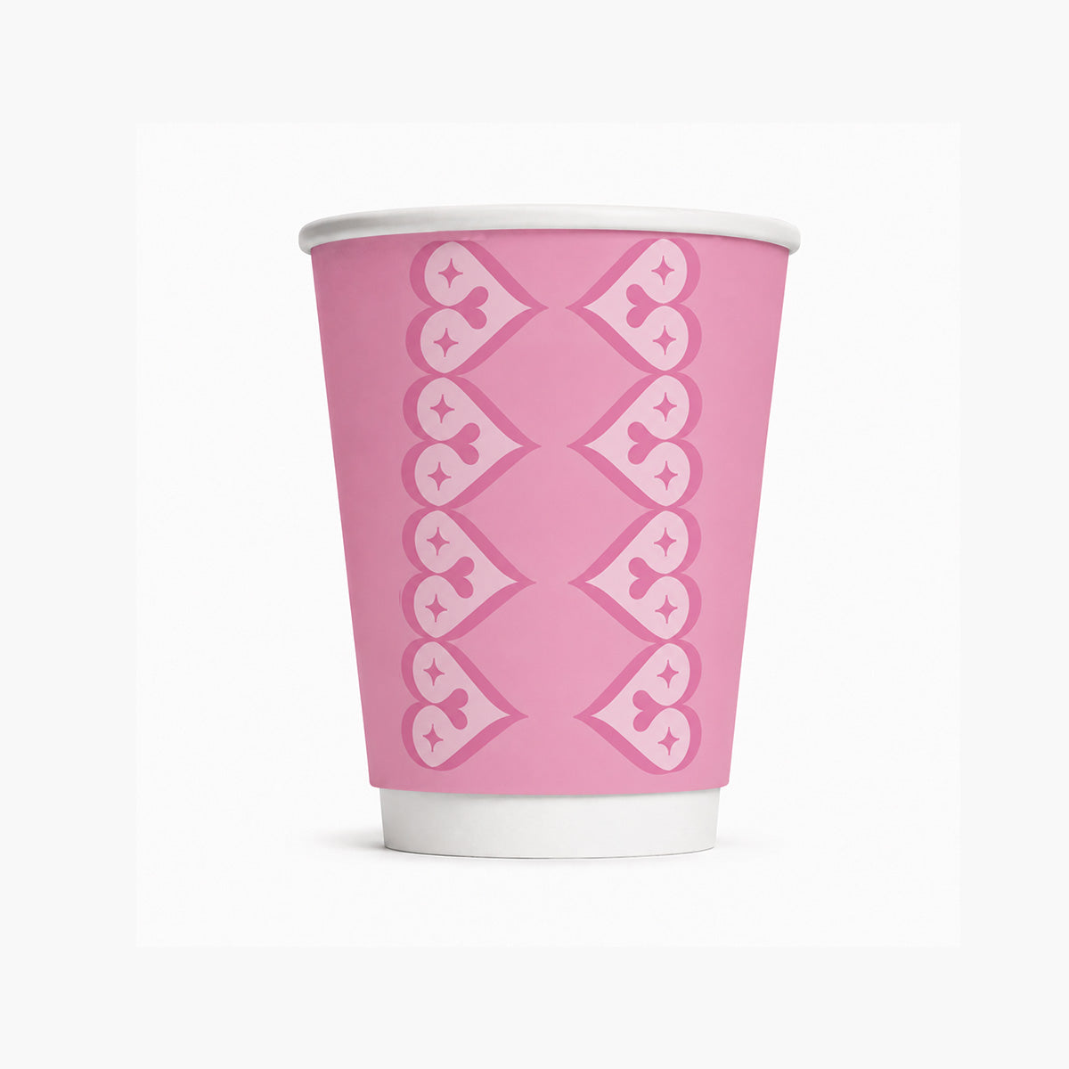 Parttyhub full of hearts: team baby pink party cups | HT | Pack 8