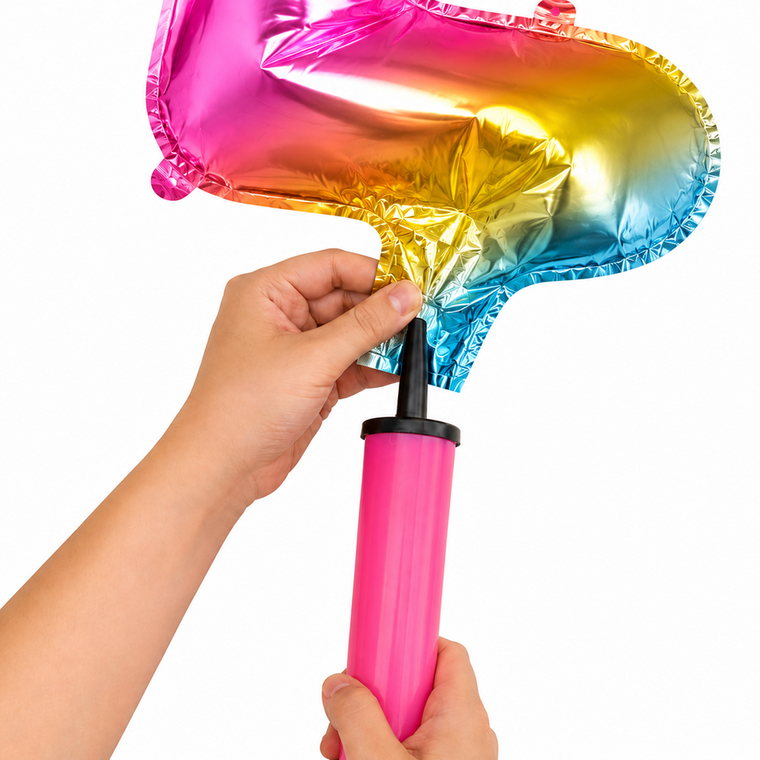 Parttyhub Foil Number Birthday Balloons - 16, 32, 40 Inches - Multicolour | BDAY | Pack 1