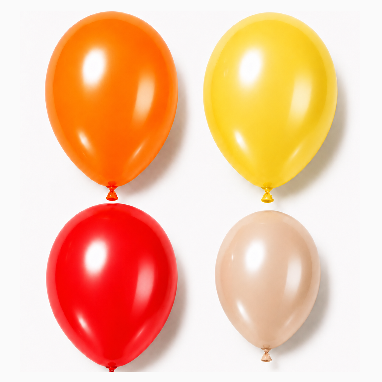 Parttyhub Festival Flame Balloon Set | STD | Pack 6