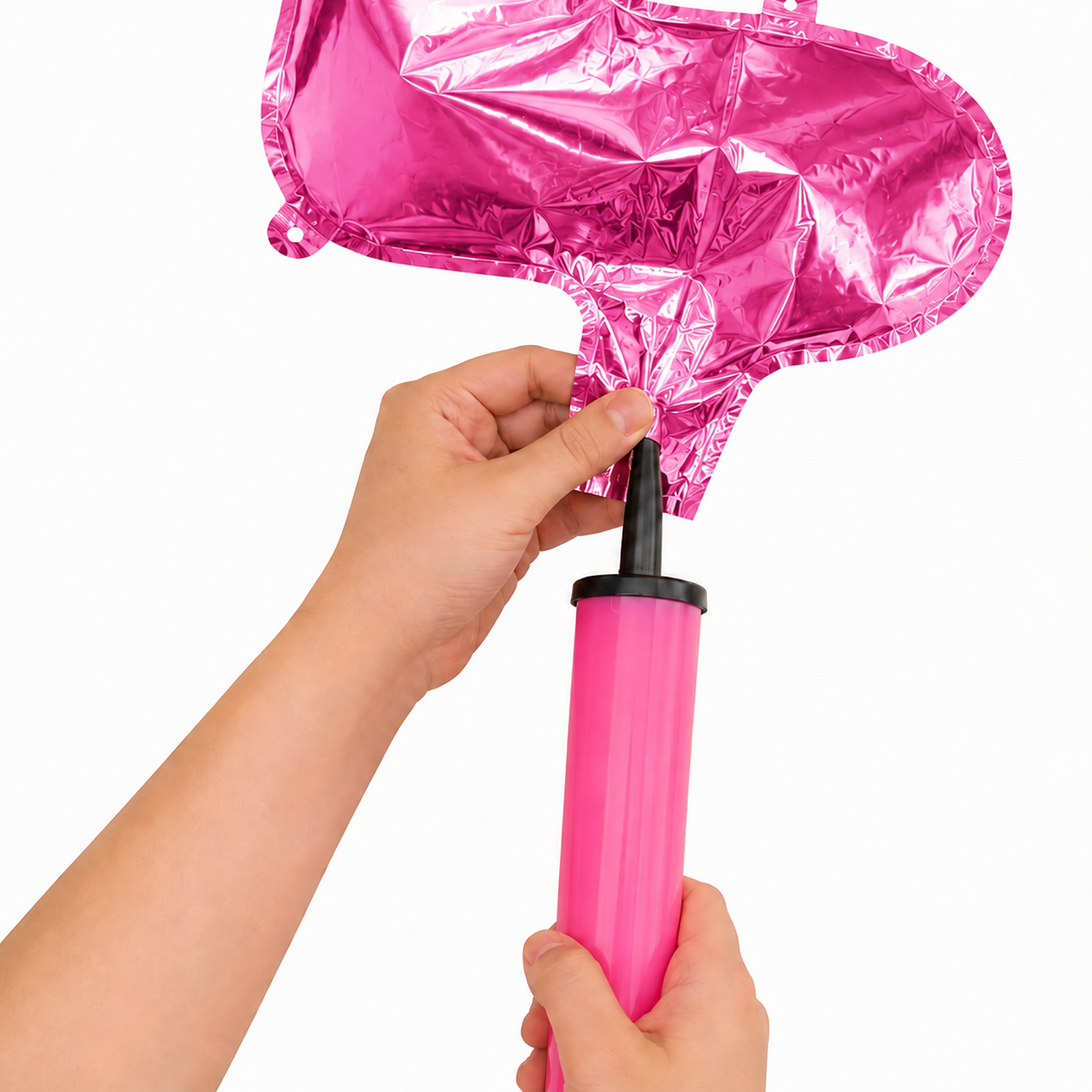 Partyhub Foil Number Birthday Balloons - 16, 32, 40 Inches - Pink | BDAY | Pack 1