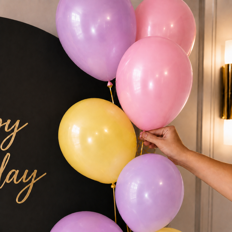 Parttyhub Pastel Parade Balloon Set | LPAS | Pack 8